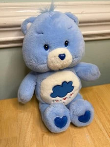 2002 Care Bears Grumpy Bear Plush 12 Inch - Picture 1 of 4