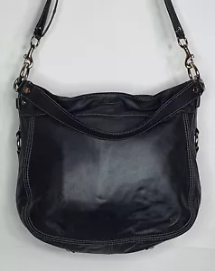 Vintage Coach Women's Black Leather Shoulder/Crossbody Bag - Picture 1 of 16
