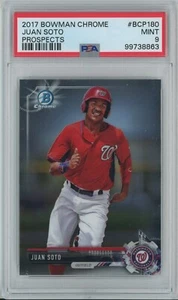 Juan Soto (PSA 9) 2017 Bowman Chrome Prospects #BCP180 - Bild 1 von 2