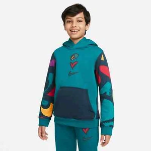 Nike Boy's NSW Club PLS Pullover Hoodie Boys' 86J243-B9I MSRP $48 NEW with TAGS - Picture 1 of 5