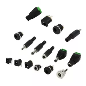 2.1x 5.5mm /2.5 x 5.5mm Male or Female Pair DC Power Plug Socket Jack Connector - Picture 1 of 25