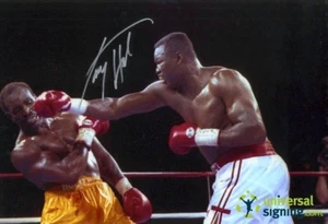 Larry Holmes Hand Signed 18x12 Autographed Boxing Photo PROOF & COA - Picture 1 of 1