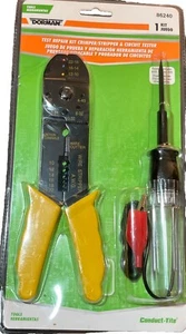 Dorman 86240 Electric Circuit Tester Kit + Crimper & Wire Stripper Tool - Picture 1 of 2