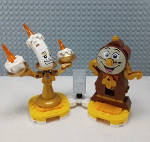 LEGO - 43226 - Disney Duos - Cogsworth & Lumiere - Beauty & Beast - Ships Fast! - Picture 1 of 9