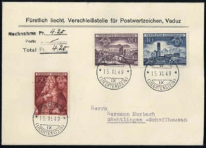 Liechtenstein Nr. 281-83 FDC (1720009350) - Picture 1 of 1