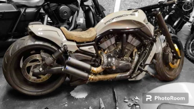 Tubo de escape personalizado Harley Davidson Fullsystem 2-2 VROD NIGHT ROD STREET ROD Foto 1 de 4