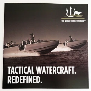 Folleto de producto militar redefinido para embarcaciones tácticas The Whiskey Project - Imagen 1 de 4