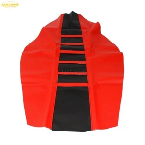 Universal Gripper Soft Seat Cover Rib Skin Rubber for Dirt Pit Bikes Motorcycles - Picture 1 of 7