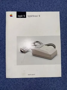 Vintage Apple II Computer AppleMouse User's Manual 1983 Guide IIe II+ II - Picture 1 of 4