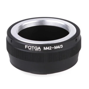 Fotga Adapter for M42 Lens to Micro 4/3 Mount Camera DSLR Camera P4V7 - Picture 1 of 7