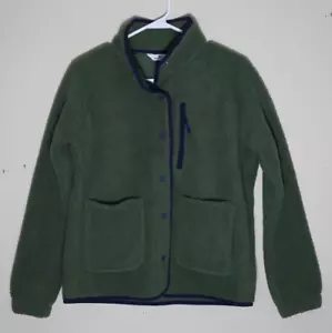 Vineyard Vines Fleece Cozy Sherpa Jacket Cypress Green Size XS NWT - Picture 1 of 9