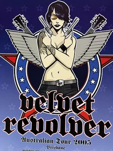 VELVET REVOLVER Australian Tour 2005 Digital Print Poster by Artist Joe Whyte - Picture 1 of 2