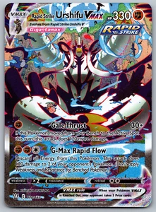Rapid Strike Urshifu VMAX (Alternate Art Secret) 170/163 Swsh05: Battle Styles - Picture 1 of 2