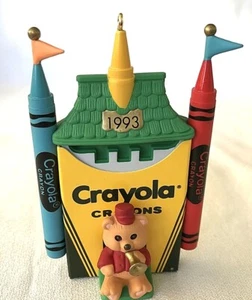Hallmark CRAYOLA CRAYON #5, Bright Shining Castle Ornament 1993 NOS QX422-2 - Picture 1 of 11