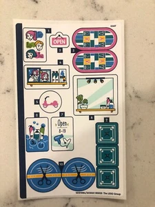 LEGO STICKER SHEET for 41743 Hair Salon, New & Genuine! - Picture 1 of 1