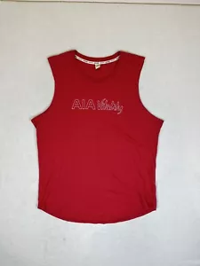 JAGGAD Mens Tank Top Singlet "AIA Vitality" - Size XL - Red - Activewear - Picture 1 of 13