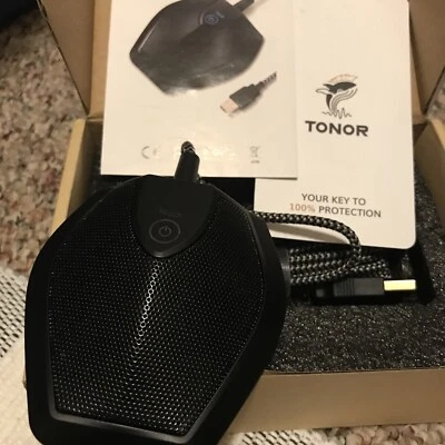 TONOR Conference USB Microphone, Omnidirectional Condenser PC Mic for Video Conf - Image 1 of 3