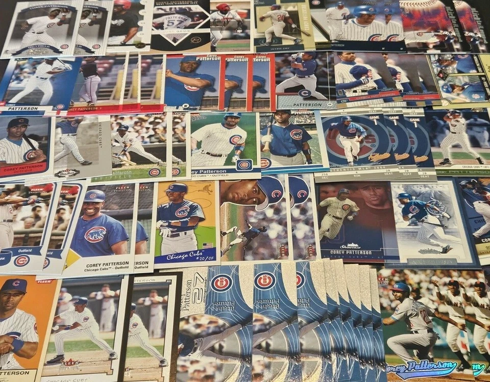 COREY PATTERSON YOU PICK EVERY CARD ROOKIES, INSERTS  HIGH GRADE CARDS CUBS - Image 1 of 1