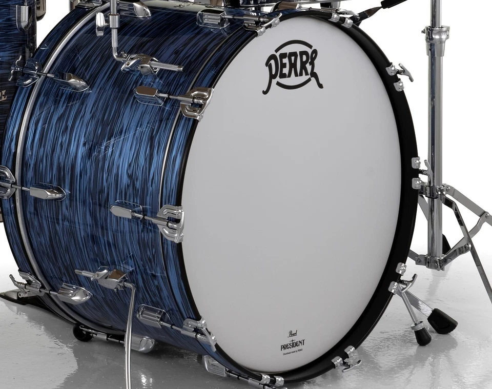 Pearl President Series Deluxe 26x14 дюймов Басовый Ударный Барабан Ocean Ripple Wrap | Дилер - Изображение 1 из 1