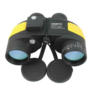7x50 Powerful Binoculars for Hunting Marine Telescope with Compass Rangefinder - Picture 1 of 9