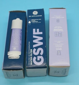 Confezione 3 Filtro Cartuccia Acqua Frigorifero GE SmartWater GSWF Ricambio - Foto 1 di 3