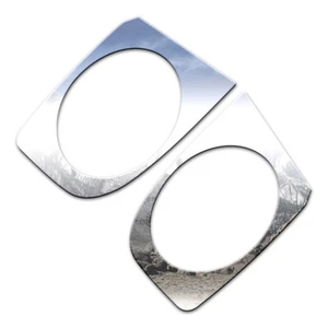 2pc. Luxury FX Chrome Front Light Surround fits 2007-2012 Nissan Altima - Picture 1 of 5