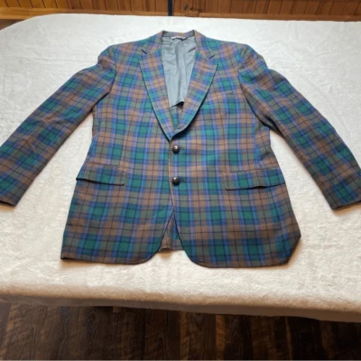 Austin Reed Of Regent Street Vintage Plaid Jacket - Image 1 of 4