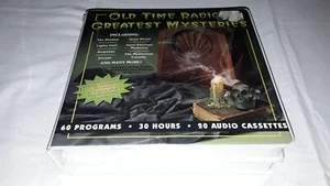 Old Time Radio's Greatest Mysteries Brand New Sealed 20 Audio Cassette Tapes - Picture 1 of 6