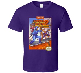 Mega Man 2 Nes Video Game Cover T Shirt