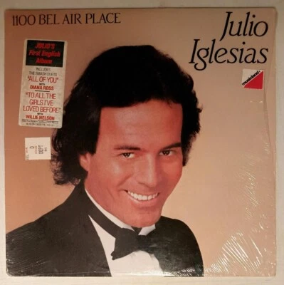 Julio Iglesias 1100 Bel Air Place Vinyl LP Record Album With Willie Nelson - Image 1 of 4