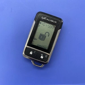 USED OMEGA EXCALIBUR ELVNTRNC LCD 2WAY REMOTE TRANSMITTER FOB PART# 159 - TESTED - Picture 1 of 3