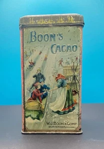 Alte holländische Cacao Blechdose/BOON‘S seltene Größe - Bild 1 von 7
