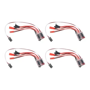4Pcs 4 RC Car ESC RC ESC 20A Speed Controller For 130 180 260 280 Brush Motor - Picture 1 of 7