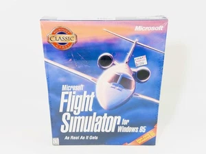Microsoft Flight Simulator für Windows 95/98 Big Box Spiel PC Spiel, Sealed, Neu - Bild 1 von 7