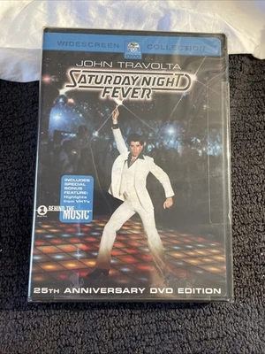 Saturday Night Fever 25th Anniversary (DVD, 1977) John Travolta New! Sealed! Foto 1 de 3