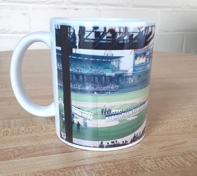  Taza de café con foto Comiskey Park/Carlton Fisk White Sox City Series Rate Field Foto 1 de 4