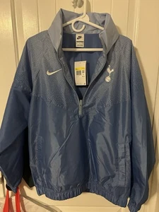 Nike Tottenham Hotspurs Light Blue Windrunner Jacket Fq3189-450 New Exclusive S - Picture 1 of 3