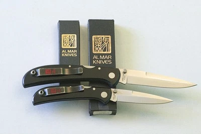 Juego de cuchillos ultraligeros Al Mar Eagle and Hawk hechos en Japón cajas originales Foto 1 de 3