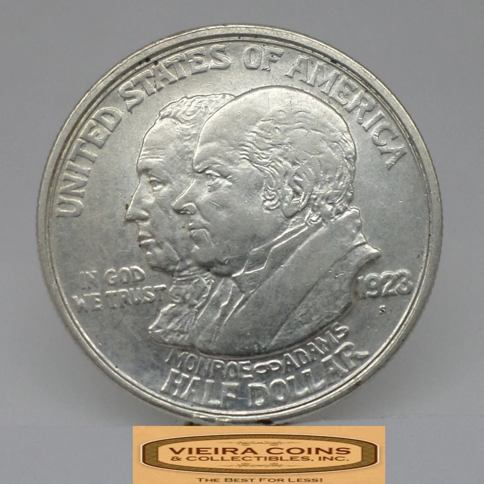 1923-S Monroe Doctrine Centennial Commemorative Silver Half Dollar - #C53116NQ - Image 1 of 2