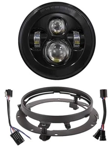 XPCTD 7 Inch LED Headlight With Mounting Bracket For Touring Street Glide Road K - Picture 1 of 7