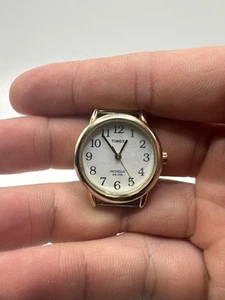 Timex Indiglo WR 30m gold Toned Unisex Watch Face Only Untested - Picture 1 of 4