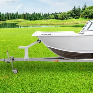 Adjustable Boat Trailer Winch Stand With Rollerdrawbar Compatible Durable Metal - Picture 1 of 16