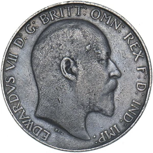 1905 Florin - Edward VII British Silver Coin - Picture 1 of 2