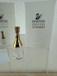 Swarovski Kristall Memories Sektflasche Sekt Österreich Figur - Bild 1 von 6