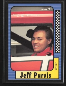 Maxx #51 1991 Jeff Purvis Phoenix Racing Rookie - Imagen 1 de 2