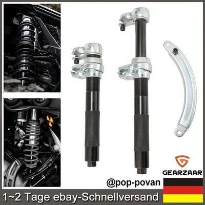 Set 2 pezzi tenditore a molla auto abbassamento universale ammortizzatore tenditore strumento 1,2T - Immagine 1 di 4