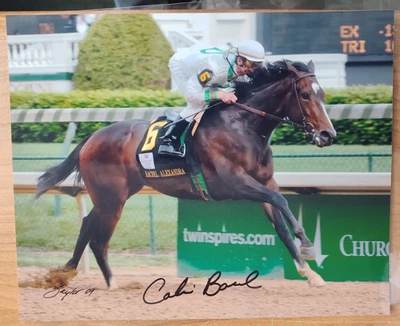 RACHEL ALEXANDRA 2009 CABALLO DEL AÑO autografiado 8x10 Fuji Crystal Archival  Foto 1 de 2