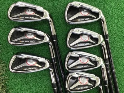 TaylorMade BURNER Iron set 5-9+Pw+Aw Flex-S 7Pcs Right-handed Golf Clubs Used - Image 1 of 4