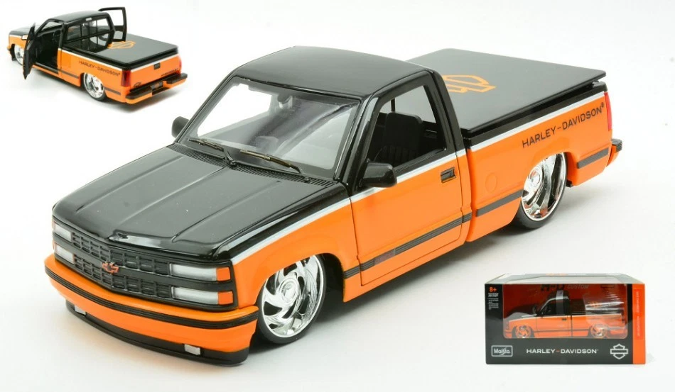CHEVROLET 454 SS PICK UP 1993 HARLEY DAVIDSON 1:24 - Immagine 1 di 1