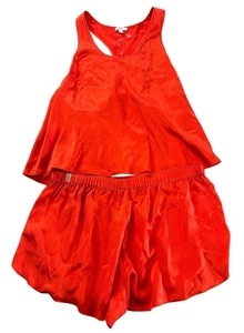Lunya Womens Washable Silk Tulip Back Shorts Pajama Set Size X-Large XL NWOT - Bild 1 von 3